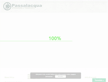 Tablet Screenshot of passalacquatrasporti.it